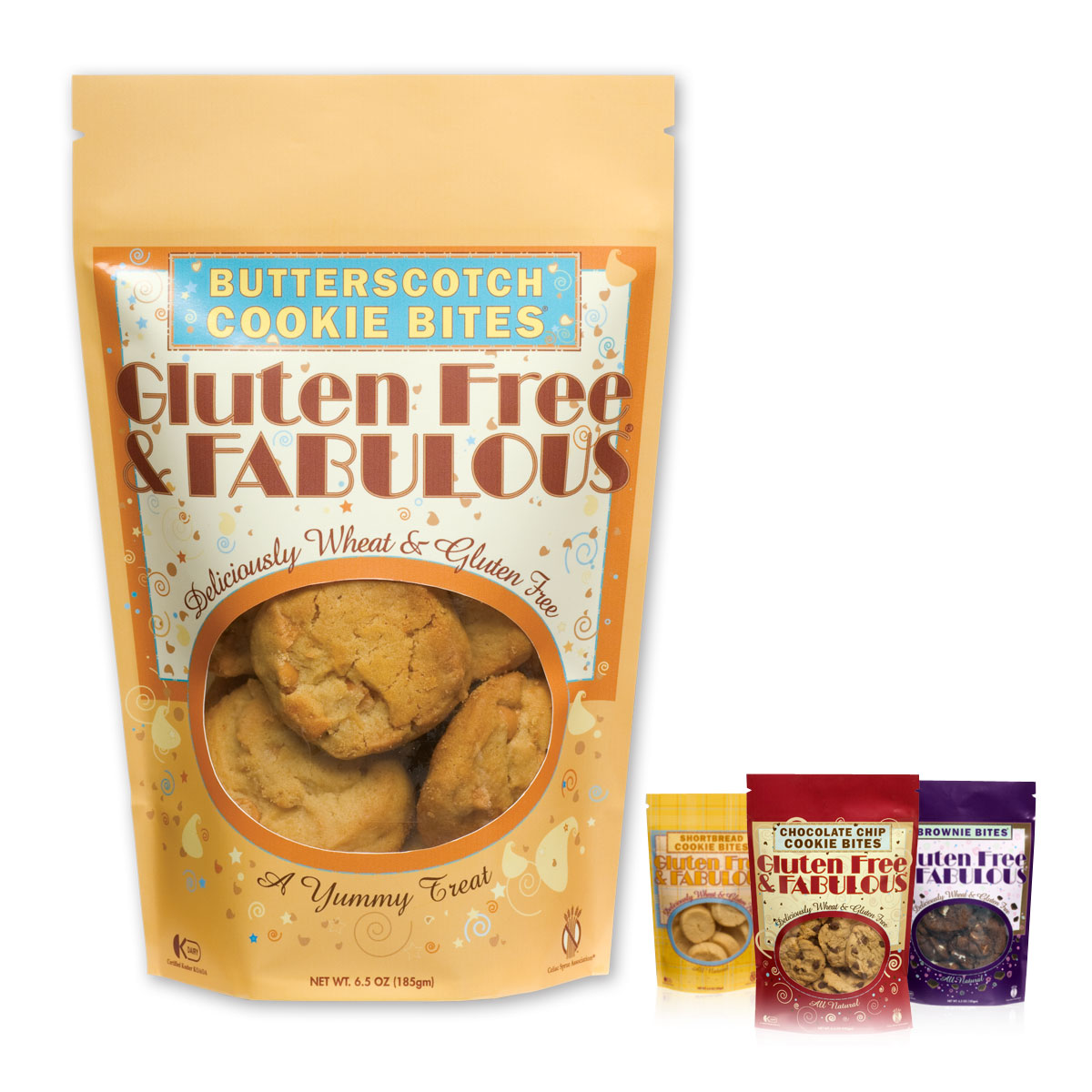 Packaging design for Gluten Free and Fabulous